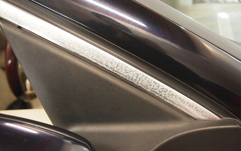 メッキモール施工前の状態