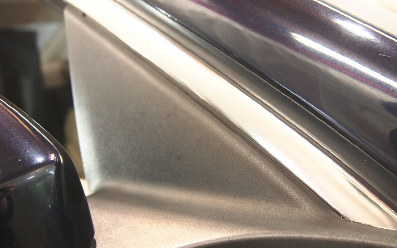 メッキモール施工後の状態