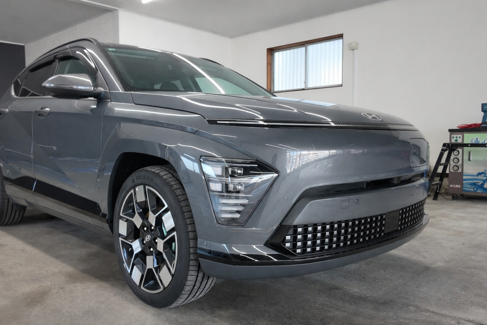 木更津市 セラミックコーティング 新車 ヒョンデ KONA