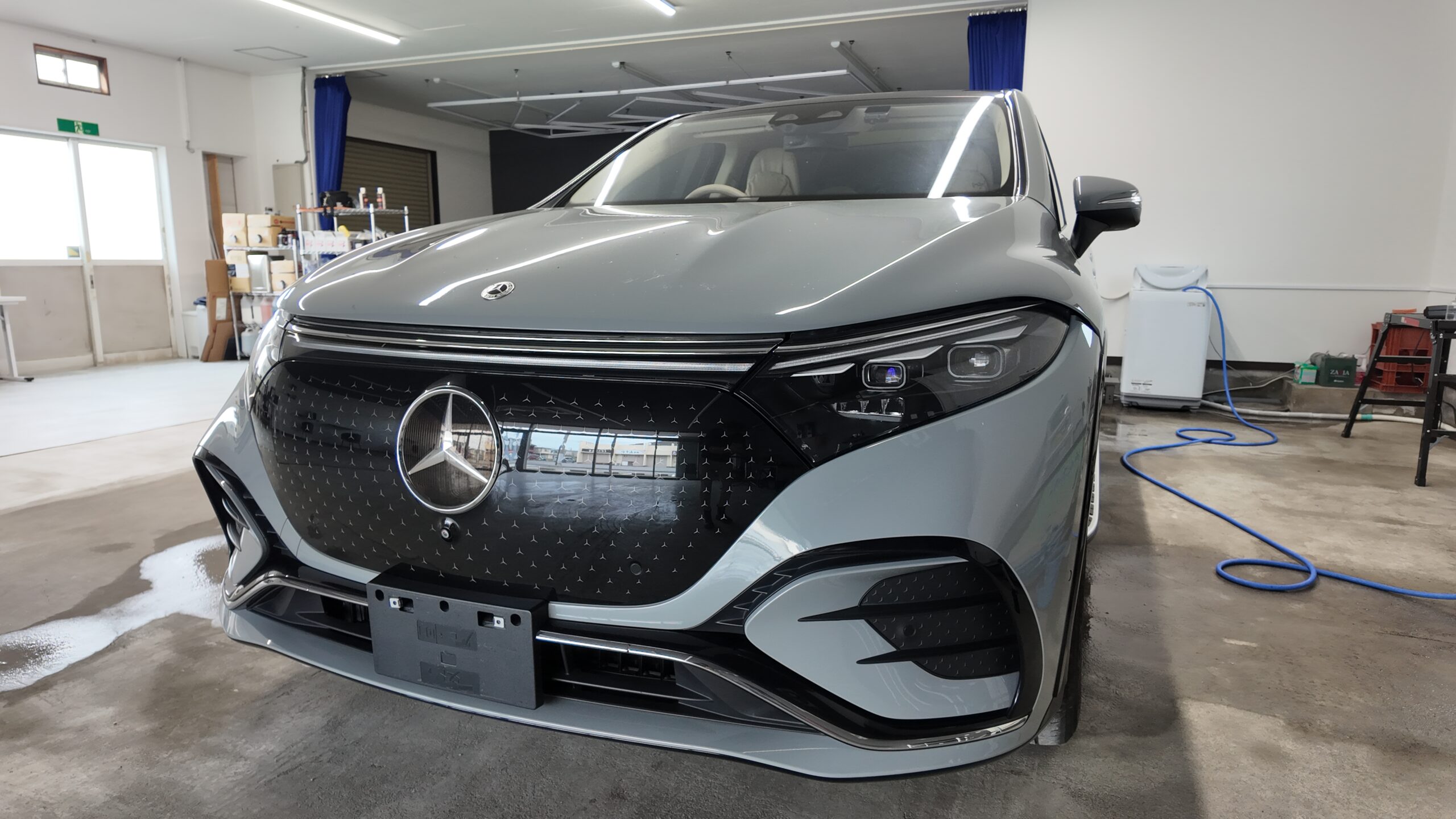Mercedes-Benz EQS 450 4MATIC SUV 施工前