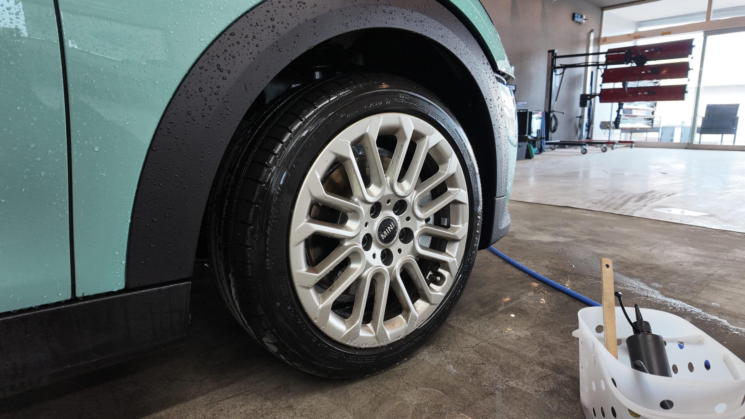 BMW MINI ホイール洗浄後