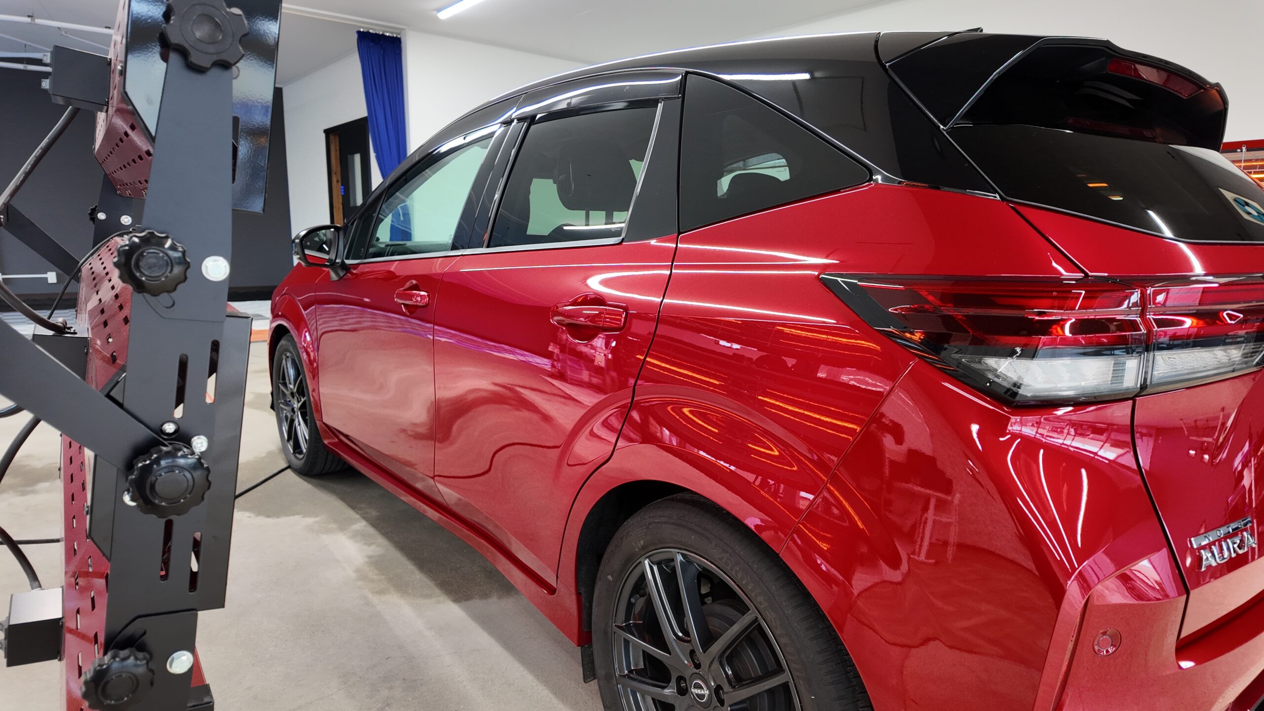 日産AURA System X PRO+ 赤外線ヒーター硬化
