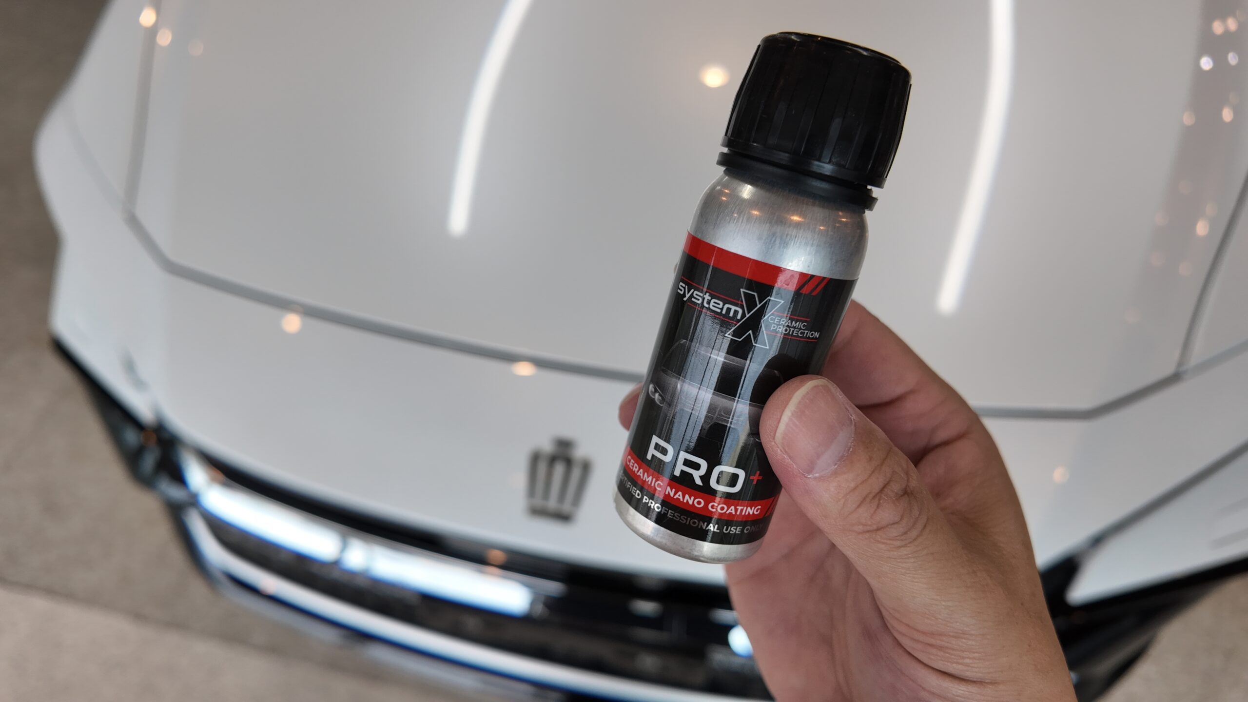 トヨタ クラウンへのカーコーティング施工
